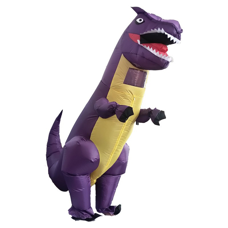 Cosplay Prop Business - Purple; Tyrannosaurus Rex Inflatable Suit Full