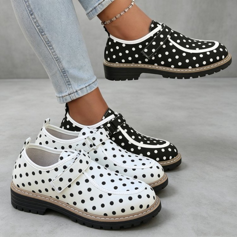 Velcro Hook Loop - Casual Low-top Shoes for Spring Autumn