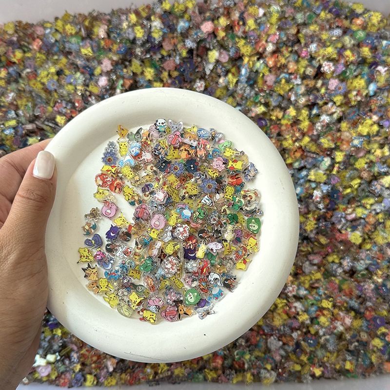 Cosplay Prop Filler - 1cm Mini Pokemon Acrylic Pieces Anime