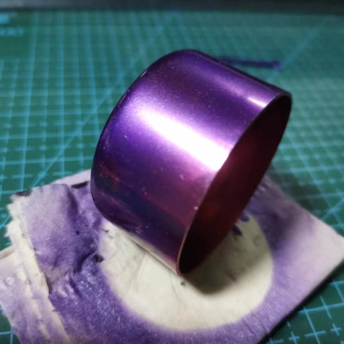 Metallic Spray Paint - Electroplating Purple Paint Pigment Electroplated Color