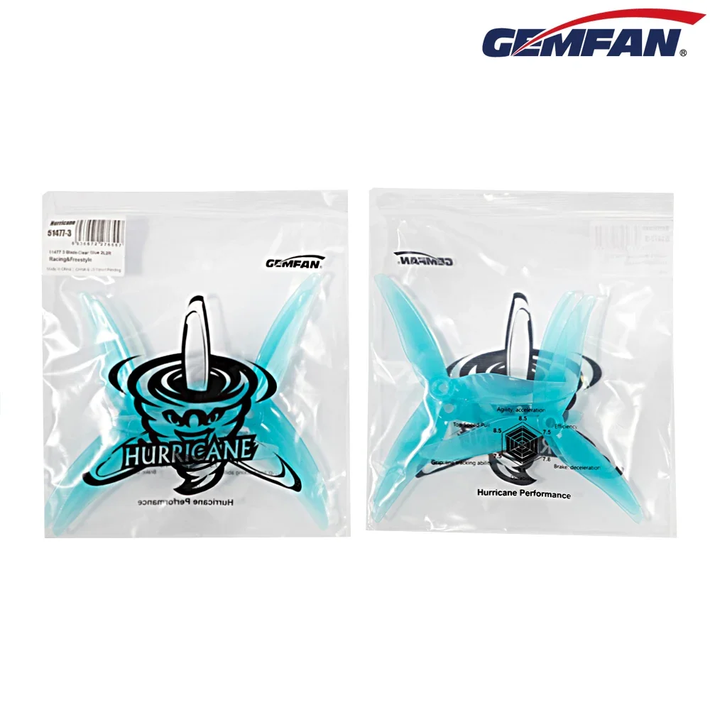 Ekko Cosplay Prop - 10Pairs (10CW + 10CCW) Gemfan JB