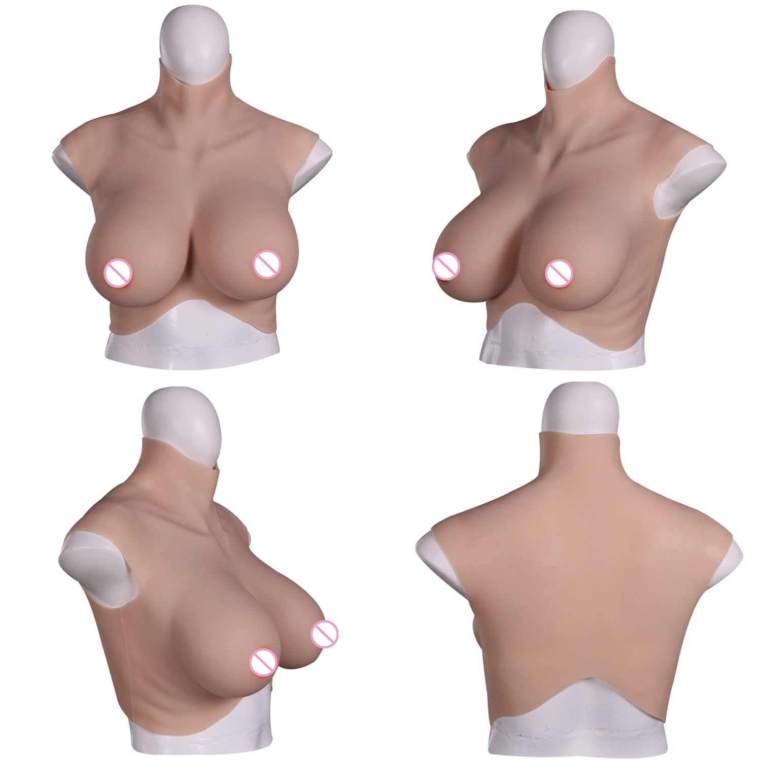 Cosplay Prop Filler - Fake Boobs For Men Silicone Filler