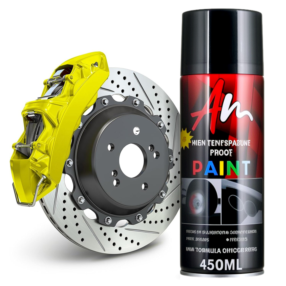 Metallic Spray Paint - DIY Brake Caliper Paint 2K Aerosol