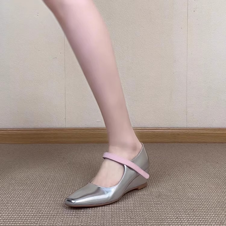 Women's Wedge Square Toe Shall - огляд і ціна Velcro Hook Loop