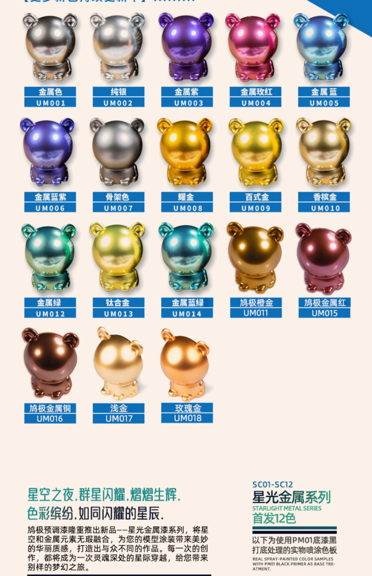 Metallic Spraying Model Colori - огляд і ціна Metallic Spray Paint