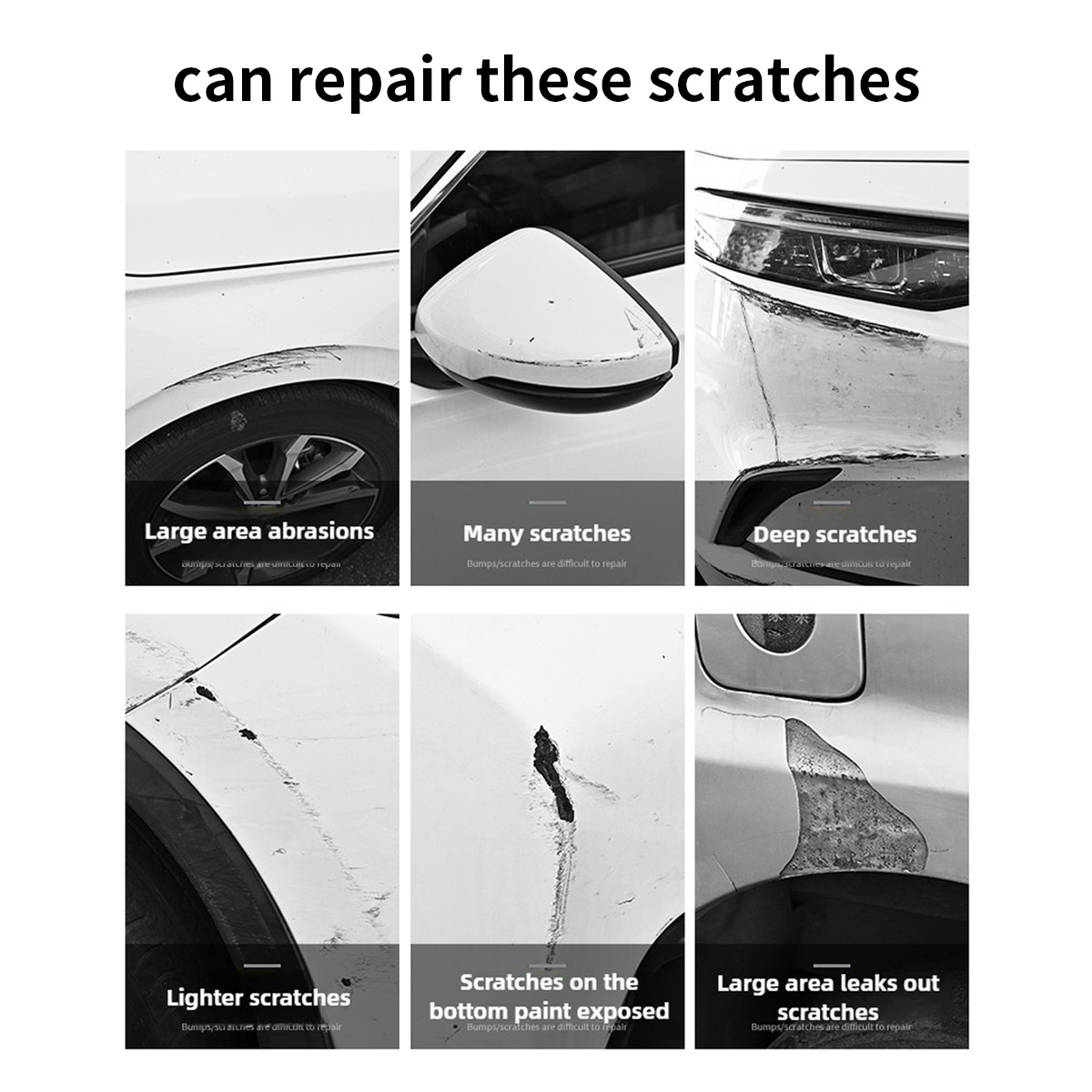 Silver Car Scratch Repair Spra - огляд і ціна Metallic Spray Paint