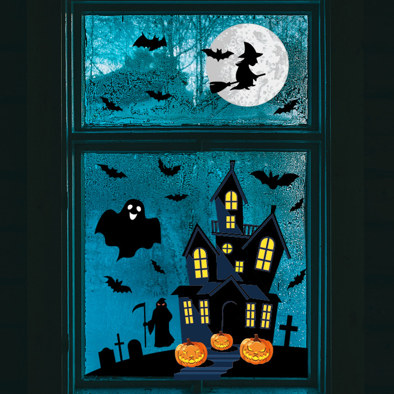 Ghost Bat Witch Window Sticker - огляд і ціна Cosplay Bat Prop