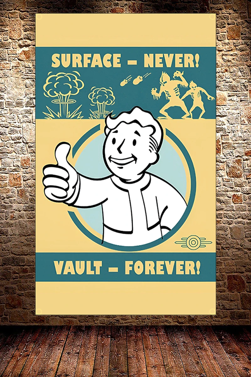 FLAGDOM 90X150CM 3X5Ft GAME Po - огляд і ціна Fallout Cosplay Prop