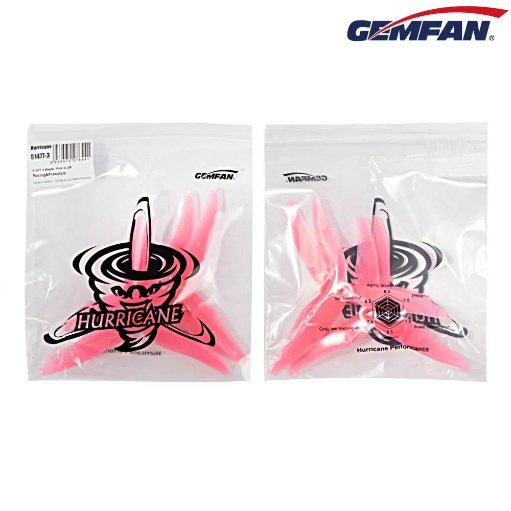 10Pairs (10CW + 10CCW) Gemfan  - огляд і ціна Ekko Cosplay Prop