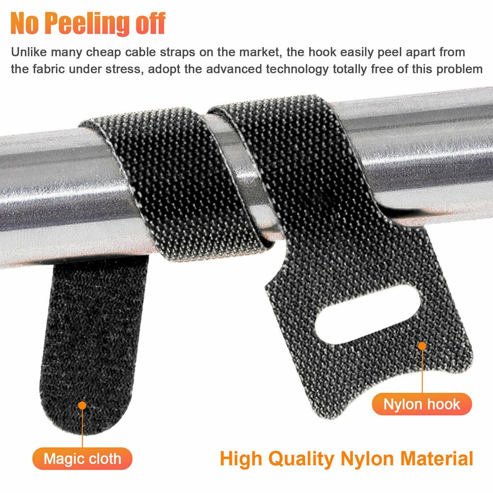 Velcros for Cables Cable Ties  - огляд і ціна Velcro Hook Loop