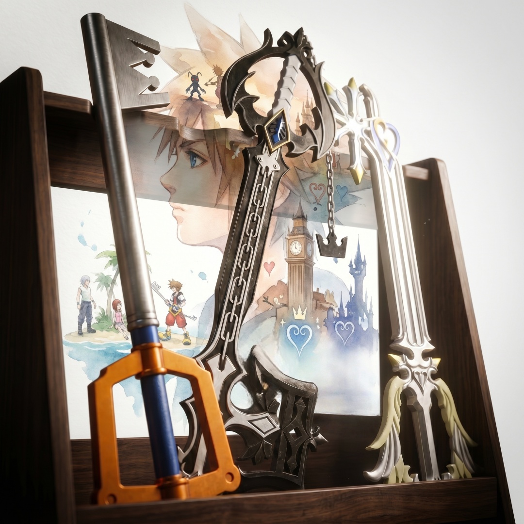 33.8inch Kingdom Hearts Sora K - огляд і ціна Keyblade Cosplay Prop
