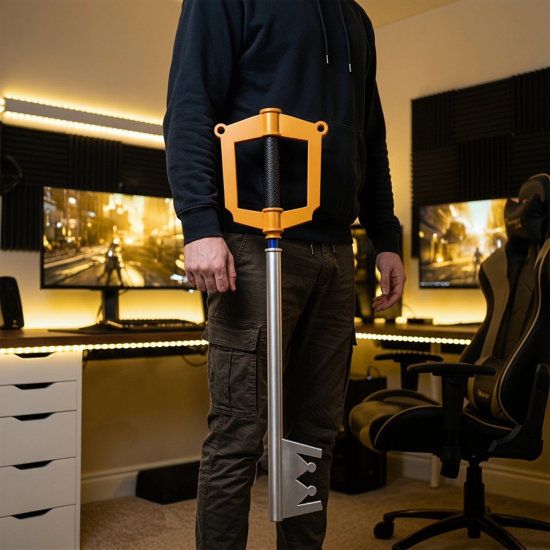 33.8inch Kingdom Hearts Sora K - огляд і ціна Keyblade Cosplay Prop