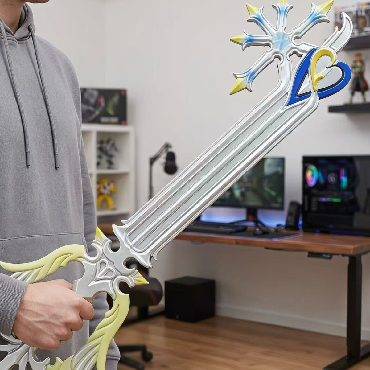 88cm Real Size Kingdom Hearts  - огляд і ціна Keyblade Cosplay Prop