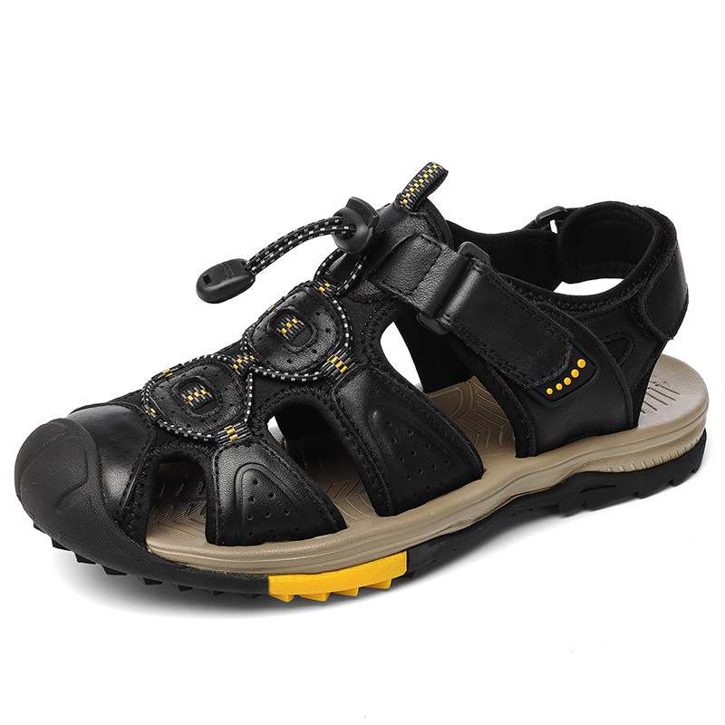 Large Size New Summer Men's To - огляд і ціна Velcro Hook Loop