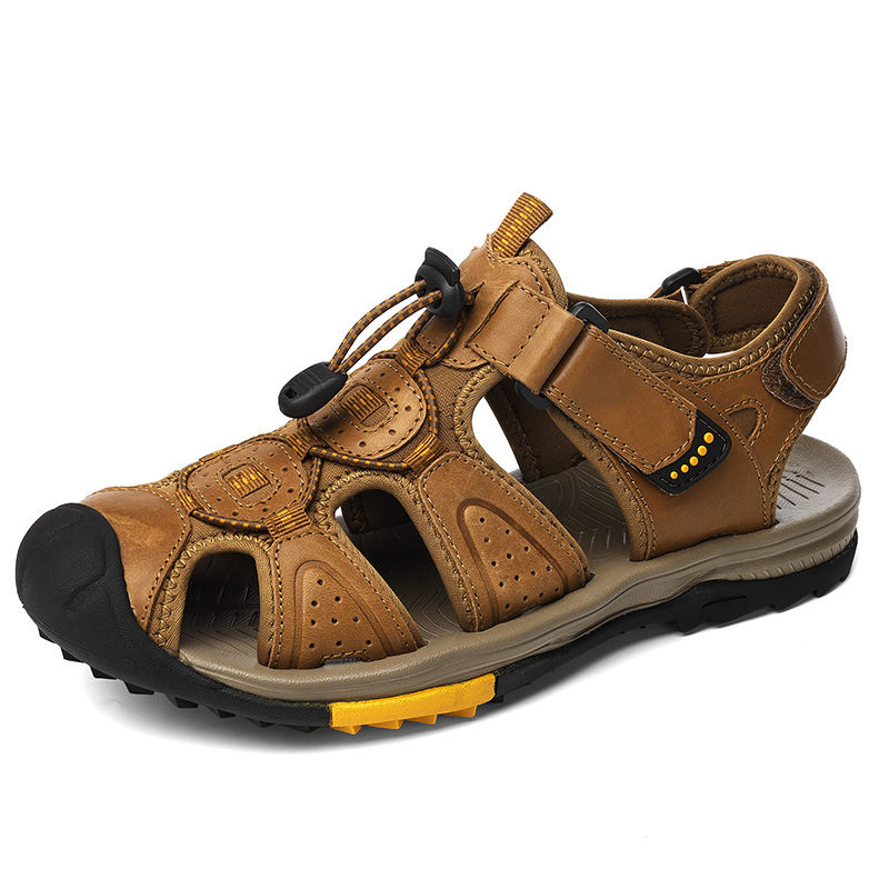 Large Size New Summer Men's To - огляд і ціна Velcro Hook Loop