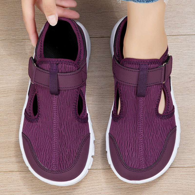 Wide Fit Women's Summer Shoes  - огляд і ціна Velcro Hook Loop
