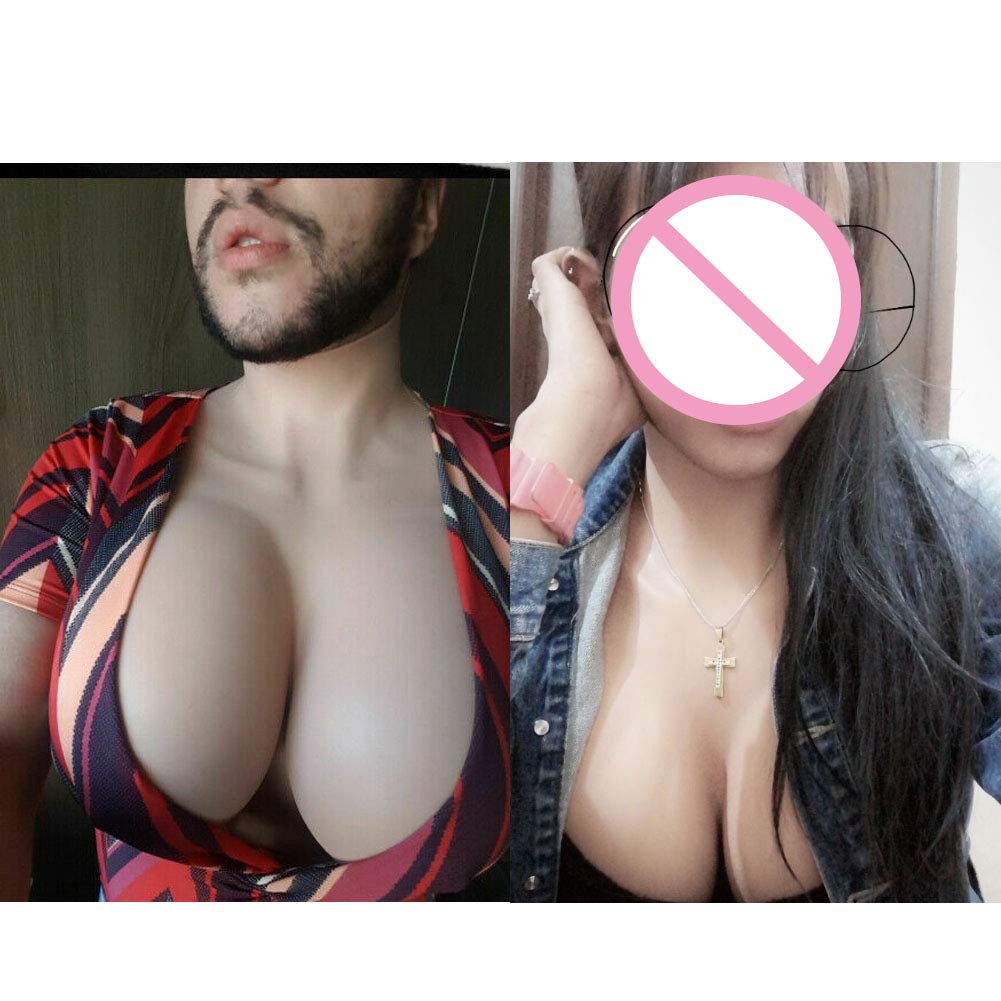 Fake Boobs For Men Silicone Fi - огляд і ціна Cosplay Prop Filler
