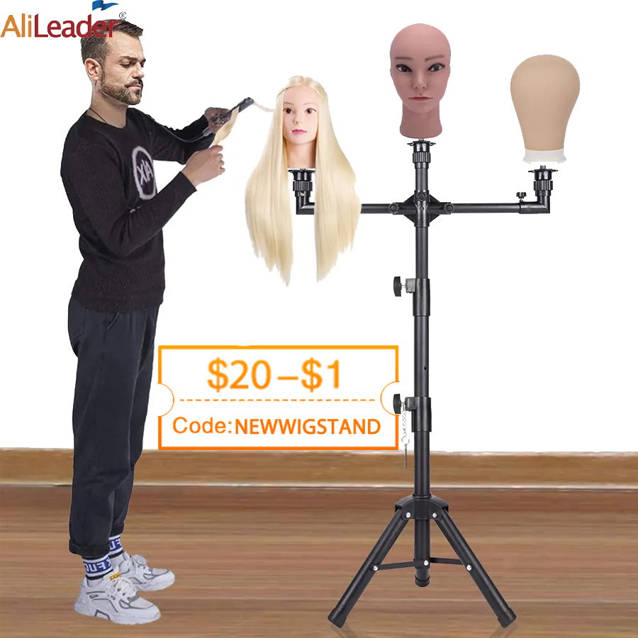 New Wig Stand With Three Holde - огляд і ціна Aerith Cosplay Prop