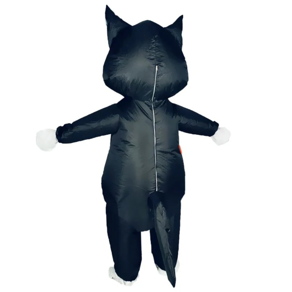 Orange Black Cat Inflatable Su - огляд і ціна Cosplay Prop Business