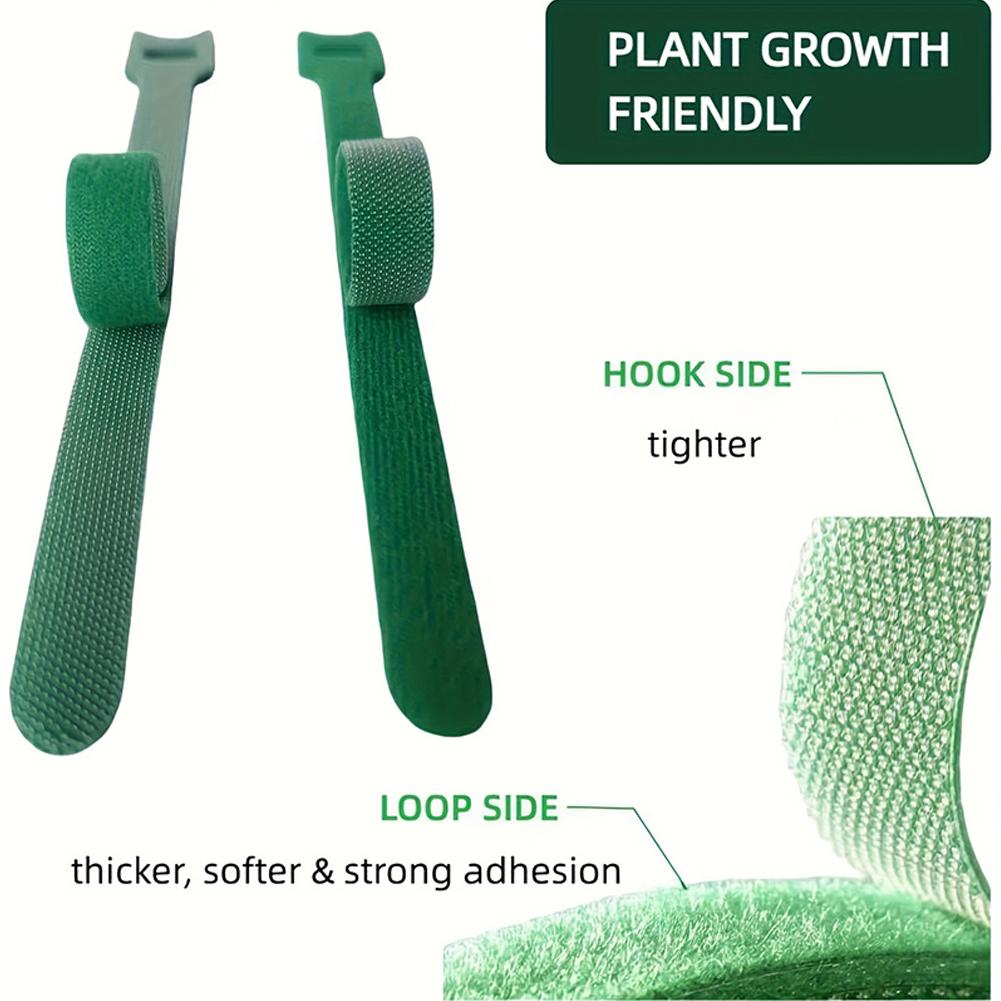 100pcs Reusable Adjustable Non - огляд і ціна Velcro Hook Loop