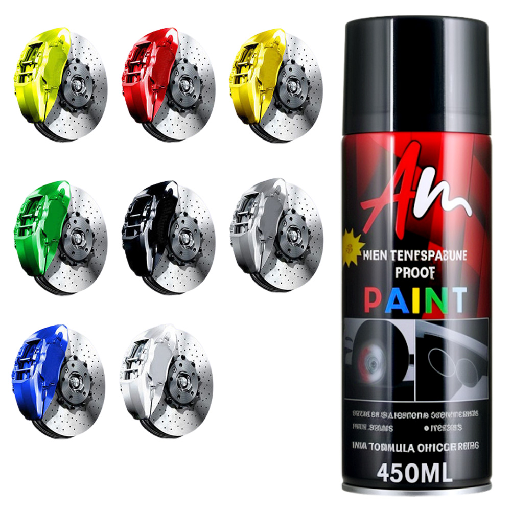 DIY Brake Caliper Paint 2K Aer - огляд і ціна Metallic Spray Paint