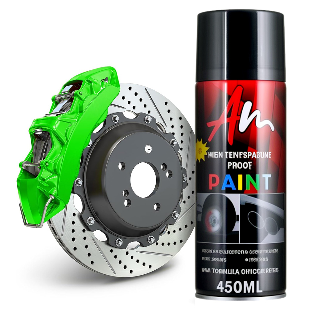 DIY Brake Caliper Paint 2K Aer - огляд і ціна Metallic Spray Paint
