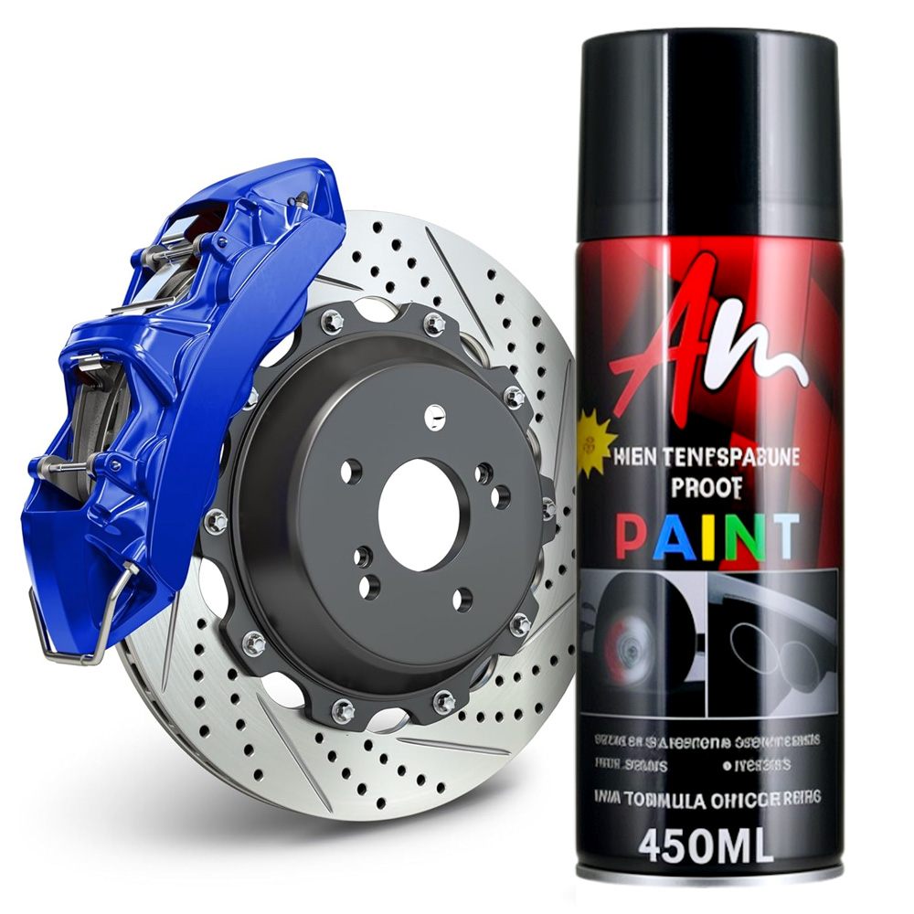 DIY Brake Caliper Paint 2K Aer - огляд і ціна Metallic Spray Paint