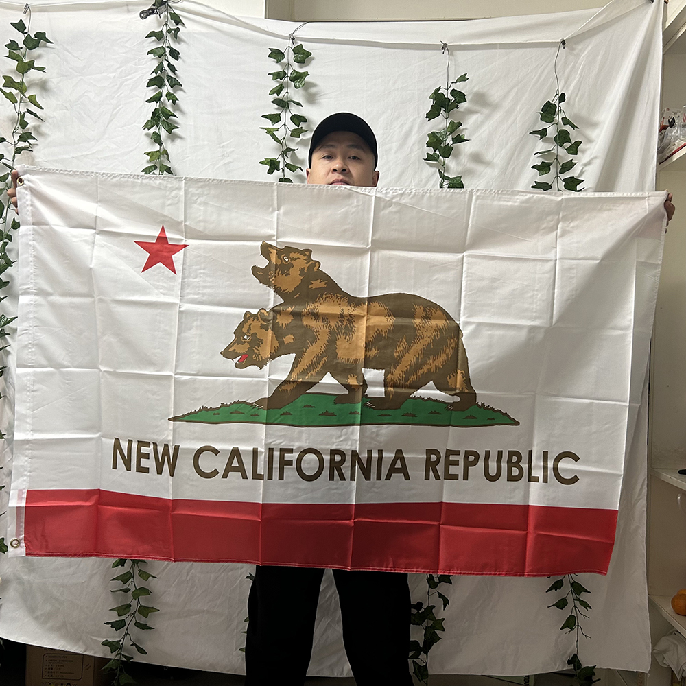 （TIKI FLAG）90x150cm New Califo - огляд і ціна Fallout Cosplay Prop