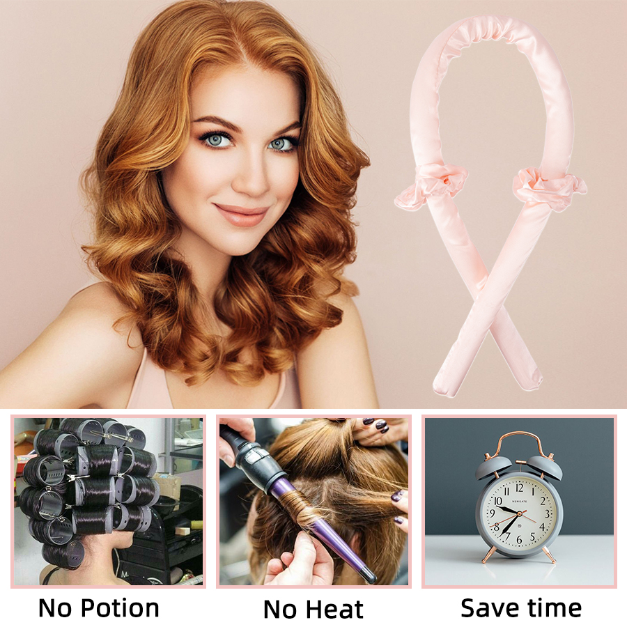 No Heat Silk Ribbon Rollers He - огляд і ціна Aerith Cosplay Prop