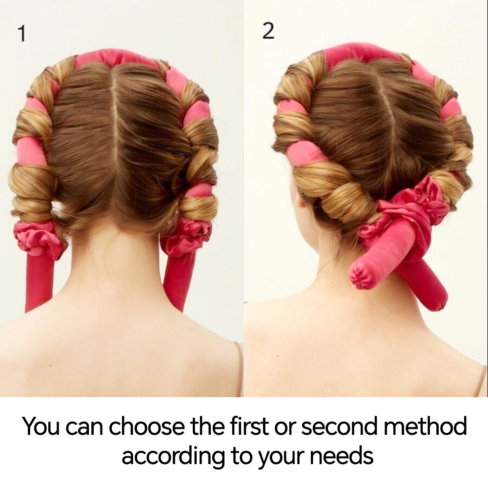 No Heat Silk Ribbon Rollers He - огляд і ціна Aerith Cosplay Prop