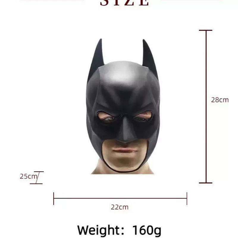 Men's and Women's Latex Mask H - огляд і ціна Cosplay Bat Prop